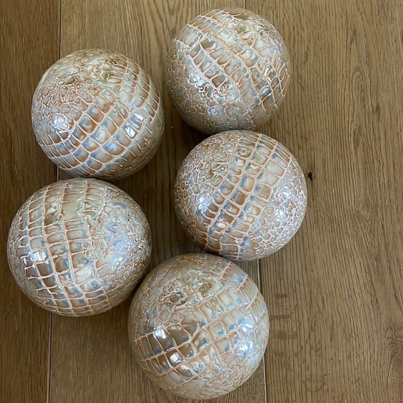 Accents Decorativeaccent Balls Poshmark